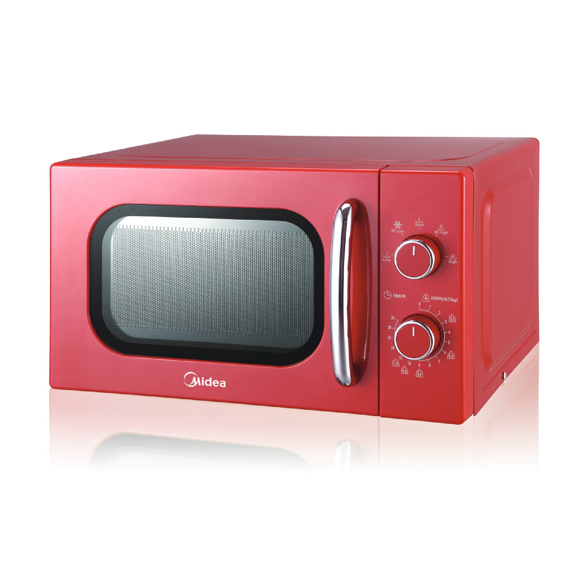 Midea’s multifunctional microwave oven for retro feels and a pop of